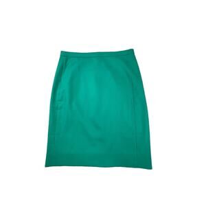 Copied - NWT J. Crew The Pencil Skirt Emerald Green 6 M29